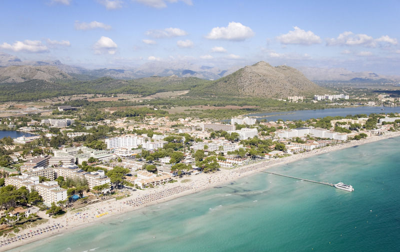 Apartamentos Siesta I Port de Alcudia  Exteriör bild